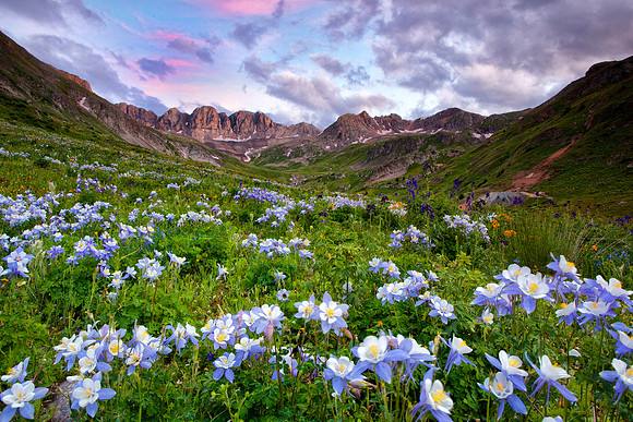 Dusk Upon American Basin