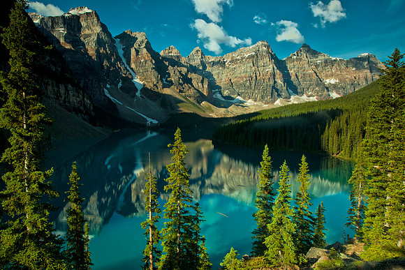Morning Upon Moraine Lake