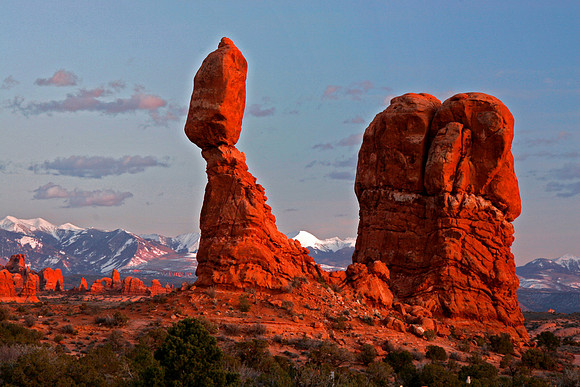 Balanced Rock Sunset
