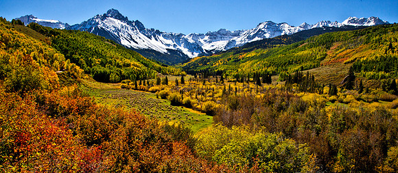 Sneffels Rainbow of Fall Colors