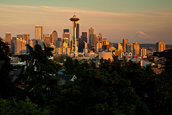 Seattle Sunset View