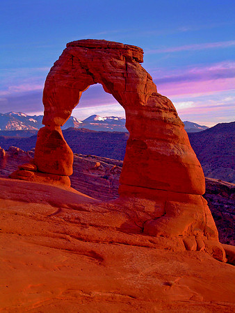 Delicate Arch Portrait