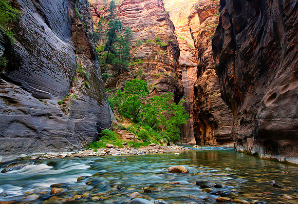 Virgin River Narrows Passage