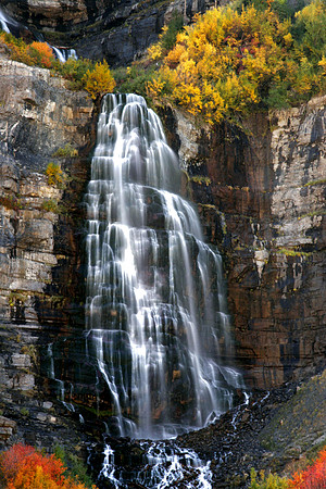 Fall at Bridal Veil Falls
